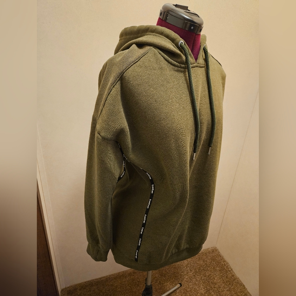 Olive Green Women's Hoodie - Picture 2 of 5